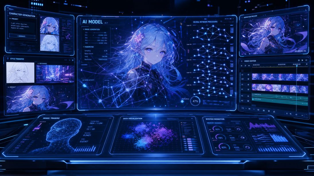 少妇 AI动漫技术